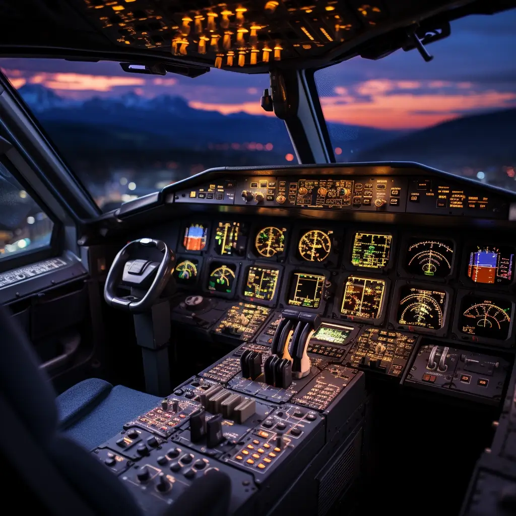 Boeing 777X after inspection, ready to takeoff